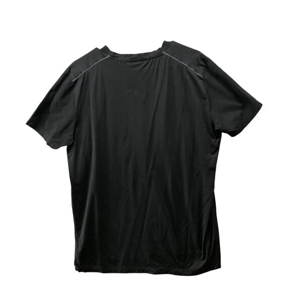 Hugo Boss Black T Shirt Mens L Short Sleeve Crewneck Solid Cotton - Picture 2 of 7